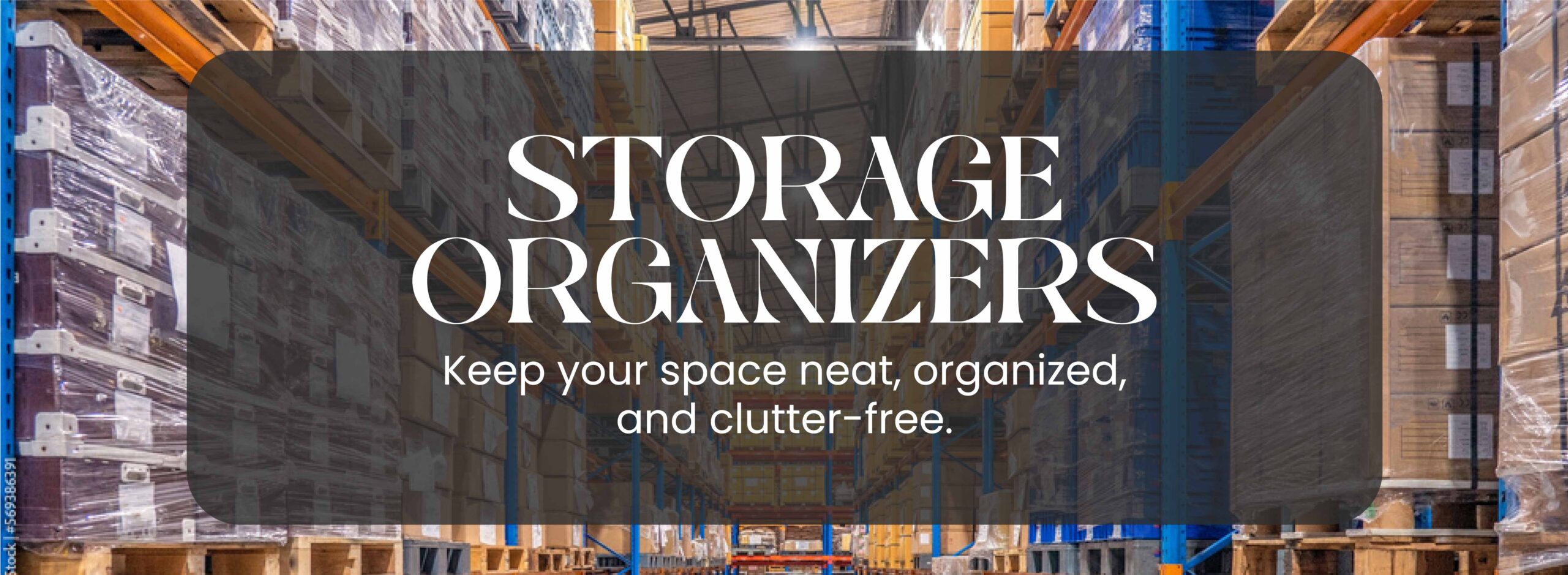 Web Banner Design_Storage Organizers